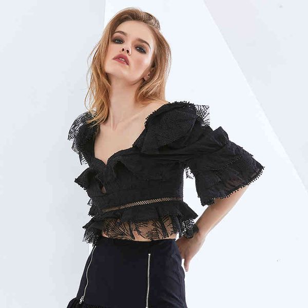 blouses patchwork lace shirt for women square collar sleeve hollow out short female spring fashion tide, White
blouses patchwork lace shirt for women square collar sleeve hollow out short female spring fashion tide, White