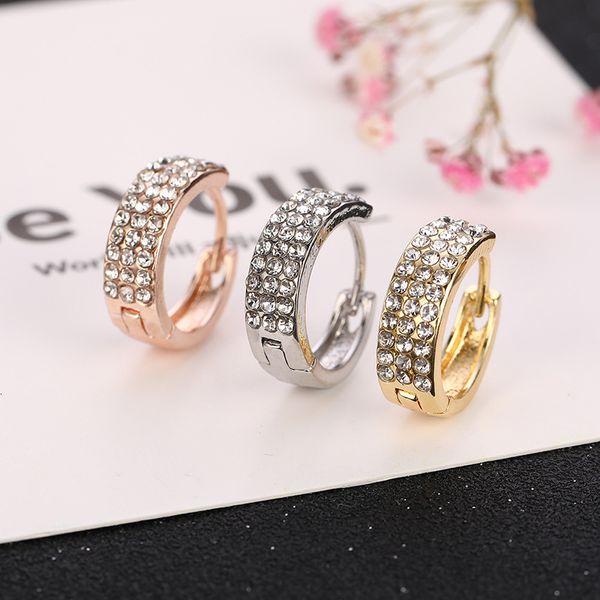 2021 new jewelry exquisite rhinestone earrings rings ear buckle fashion women, Silver
2021 new jewelry exquisite rhinestone earrings rings ear buckle fashion women, Silver