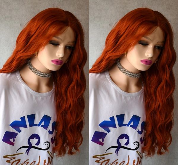 ginger orange colored brazilian lace front wig loose wave synthetic wigs simulation human hair for black /white womenfactory direct
ginger orange colored brazilian lace front wig loose wave synthetic wigs simulation human hair for black /white womenfactory direct