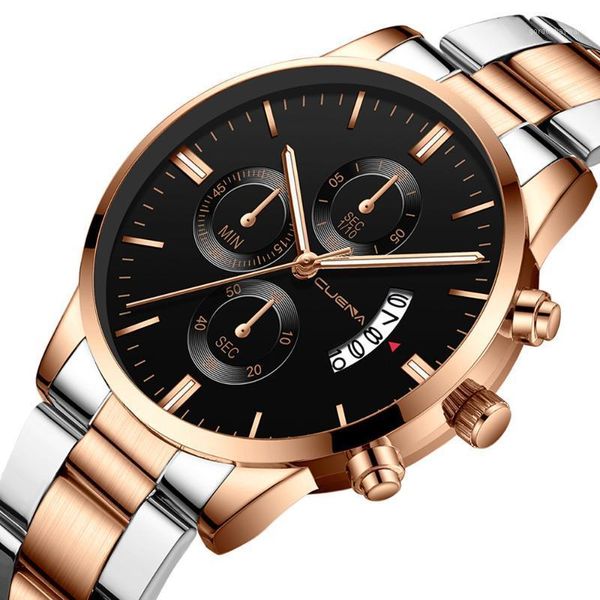 wristwatches men's watches stainless steel sport quartz analog date hours wrist watch luxury business waterproof relogio masculino a, Slivery;brown
wristwatches men's watches stainless steel sport quartz analog date hours wrist watch luxury business waterproof relogio masculino a, Slivery;brown
