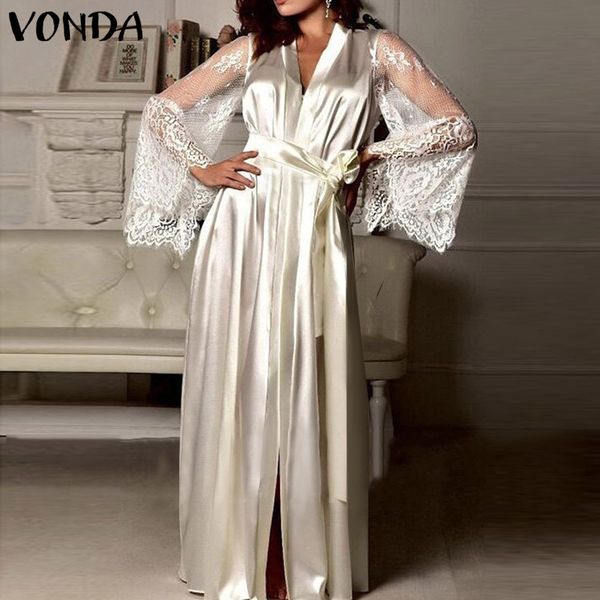dresses women party dress v neck sundress holiday beach long maxi dresses vonda 2021 split hem lace vestidos plus size, Black;gray
dresses women party dress v neck sundress holiday beach long maxi dresses vonda 2021 split hem lace vestidos plus size, Black;gray