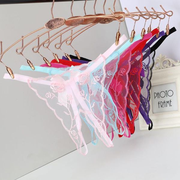 women's panties embroidered ladies transparent open crotch thong low-waist t pant large size breathable soft women briefs underwear, Black;pink
women's panties embroidered ladies transparent open crotch thong low-waist t pant large size breathable soft women briefs underwear, Black;pink