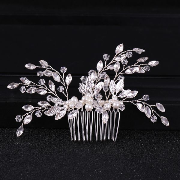 trendy leaf crystal bridal hair comb tiara hair accessories wedding bridal headpiece hair ornaments bride women jewelrydio chan contact, White;golden
trendy leaf crystal bridal hair comb tiara hair accessories wedding bridal headpiece hair ornaments bride women jewelrydio chan contact, White;golden