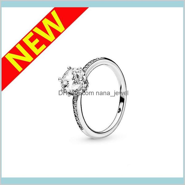 clear sparkling crown solitaire ring luxury designer jewelry for pandora 925 sterling silver women wedding rings with original box eb vreoi, Slivery;golden
clear sparkling crown solitaire ring luxury designer jewelry for pandora 925 sterling silver women wedding rings with original box eb vreoi, Slivery;golden