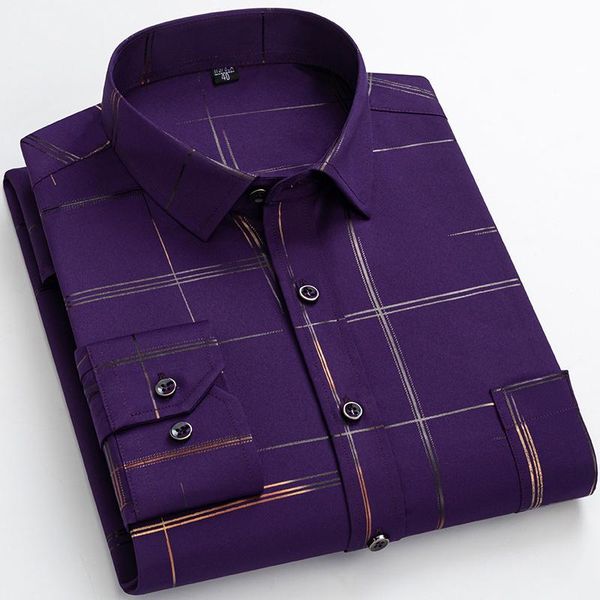 men's dress shirts casual elastic long sleeve printed shirt soft regular fit autumn fashion thin leisure business, White;black
men's dress shirts casual elastic long sleeve printed shirt soft regular fit autumn fashion thin leisure business, White;black