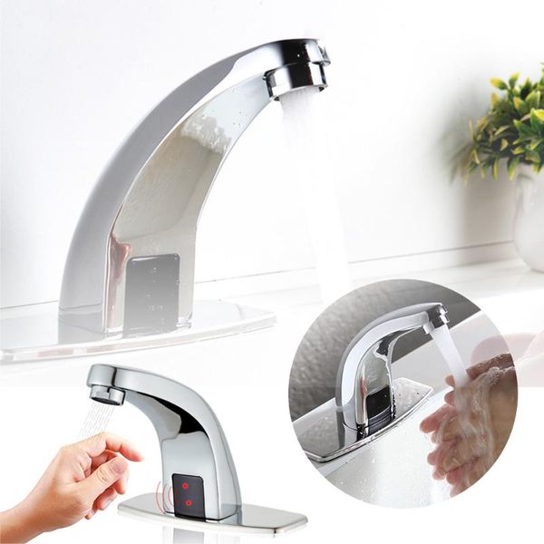 1pc home kitchen and cold automatic sensor faucet intelligent infrared water dispenser bathroom autowater tool sink faucets
1pc home kitchen and cold automatic sensor faucet intelligent infrared water dispenser bathroom autowater tool sink faucets