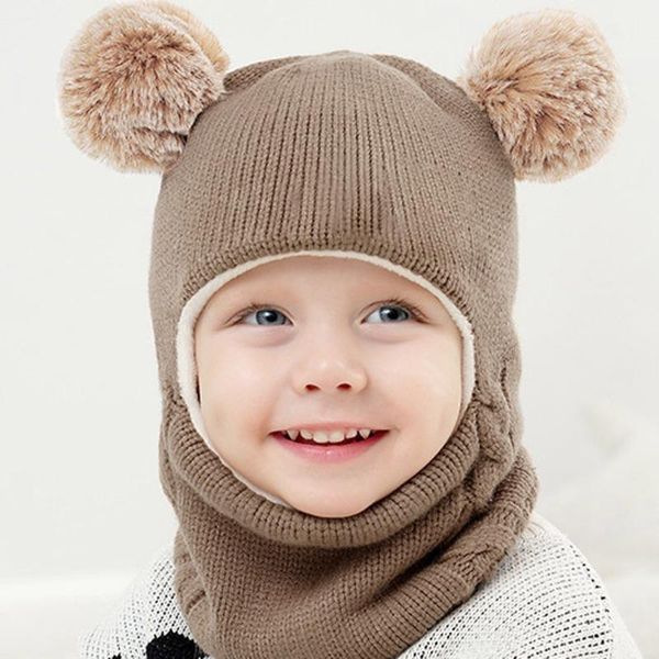 caps & hats winter warm kid pompom beanie hooded scarf hat solid baby boy girl knit flap cap born windproof, Yellow
caps & hats winter warm kid pompom beanie hooded scarf hat solid baby boy girl knit flap cap born windproof, Yellow