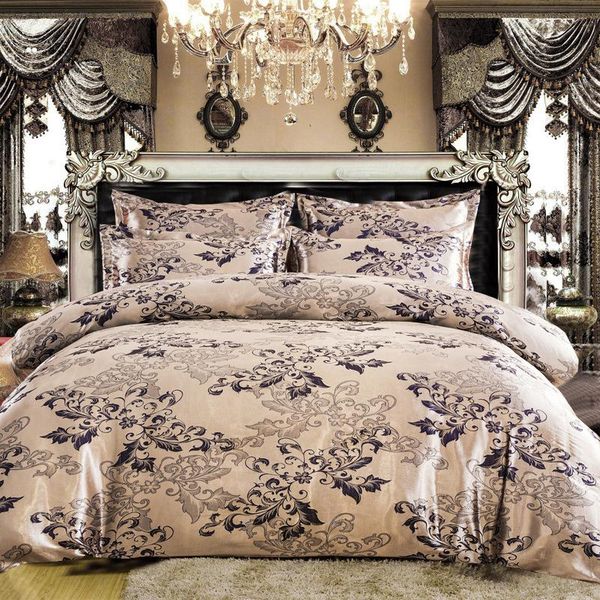 bedding sets 2021 european jacquard flower set duvet covers with pillowcases no bedsheet tencel cotton qulit cases textile almofada
bedding sets 2021 european jacquard flower set duvet covers with pillowcases no bedsheet tencel cotton qulit cases textile almofada