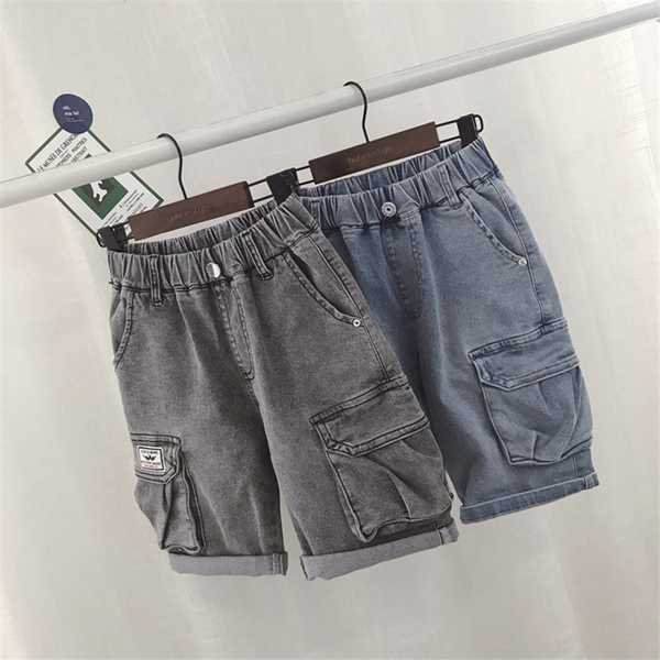 multi-pocket boys shorts summer exposed knees short cargo pants 2021 new thin denim harem shorts kids trousers big boys clothing, White
multi-pocket boys shorts summer exposed knees short cargo pants 2021 new thin denim harem shorts kids trousers big boys clothing, White