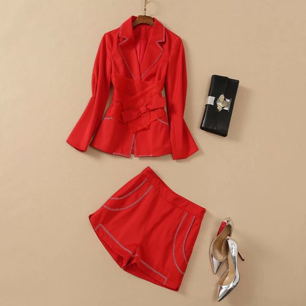 two piece dress european and american women's wear winter style long - sleeved bow waist seal coat shorts fashionable red suit 6dks, White
two piece dress european and american women's wear winter style long - sleeved bow waist seal coat shorts fashionable red suit 6dks, White