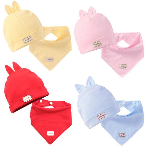 caps & hats 2pcs/set cute bear infant hat with bibs candy solid color cap boys girls baby beanies double layer cotton, Yellow
caps & hats 2pcs/set cute bear infant hat with bibs candy solid color cap boys girls baby beanies double layer cotton, Yellow