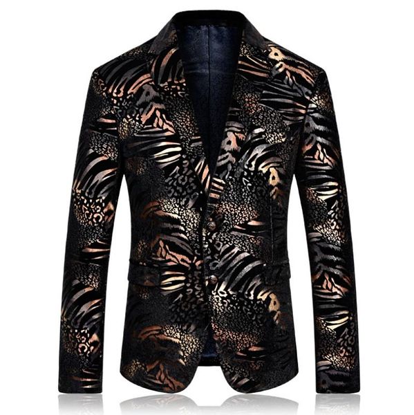 men's suits & blazers leisure sizing mens fashion casual stylish wedding stage wear men black printed blazer slim fit, White;black
men's suits & blazers leisure sizing mens fashion casual stylish wedding stage wear men black printed blazer slim fit, White;black