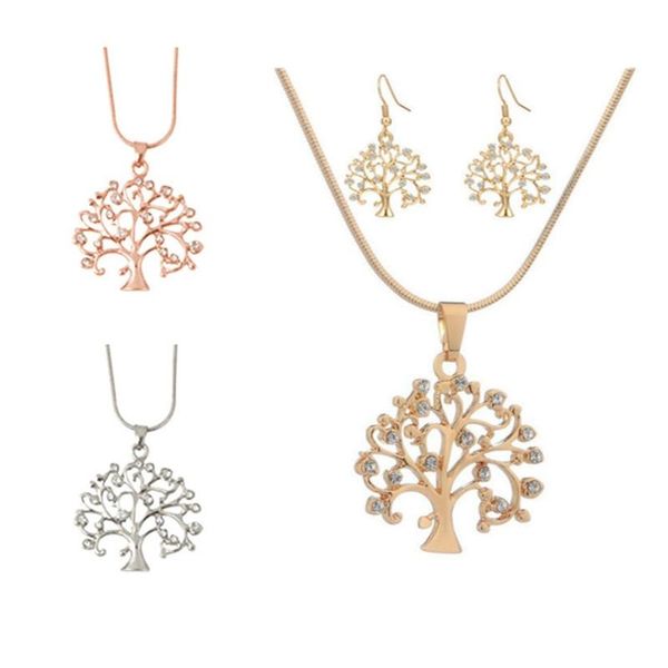 earrings & necklace "tree of life" family pendant set birthstone,gifts for birthday wedding, Silver
earrings & necklace "tree of life" family pendant set birthstone,gifts for birthday wedding, Silver