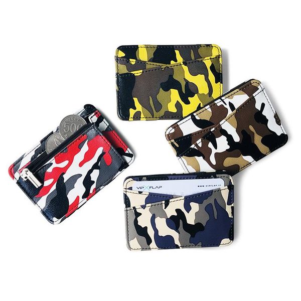 card holders army camouflage mini men's leather wallet with coin pocket slim purse money clip bag bank holder cash pouch, Brown;gray
card holders army camouflage mini men's leather wallet with coin pocket slim purse money clip bag bank holder cash pouch, Brown;gray