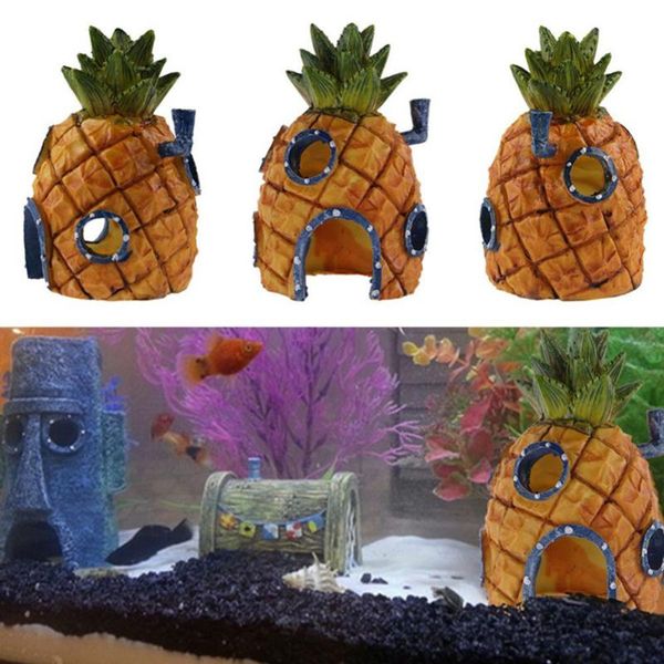 1pc mini aquarium decoration king crab restaurant & pineapple house small figures kids gift fish tank decor decorations
1pc mini aquarium decoration king crab restaurant & pineapple house small figures kids gift fish tank decor decorations