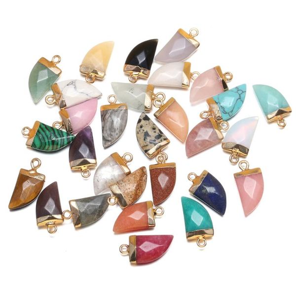 charms natural stone pendants faceted agates crystal turquoises amethysts rose quartzs pendant for jewelry making 10x20mm, Bronze;silver
charms natural stone pendants faceted agates crystal turquoises amethysts rose quartzs pendant for jewelry making 10x20mm, Bronze;silver