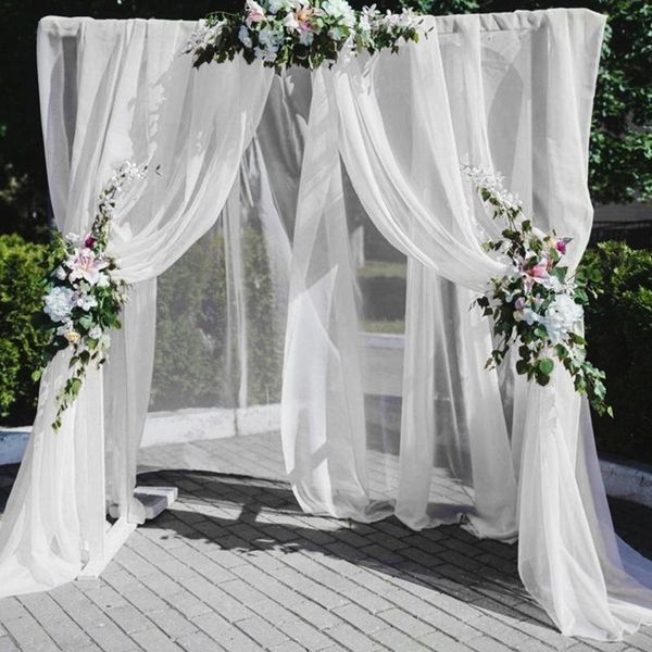 curtain & drapes 1.5x2.15m 2pcs white curtains chiffon solid sheer voile backdrop drapery for living room decor wedding decoration
curtain & drapes 1.5x2.15m 2pcs white curtains chiffon solid sheer voile backdrop drapery for living room decor wedding decoration