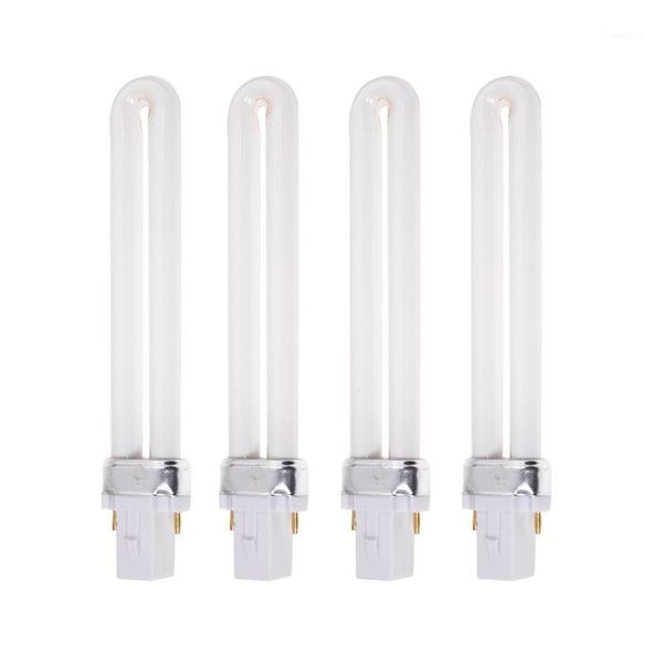 x 9w nail uv light bulb tube replacement for 36w curing lamp dryer1, Silver