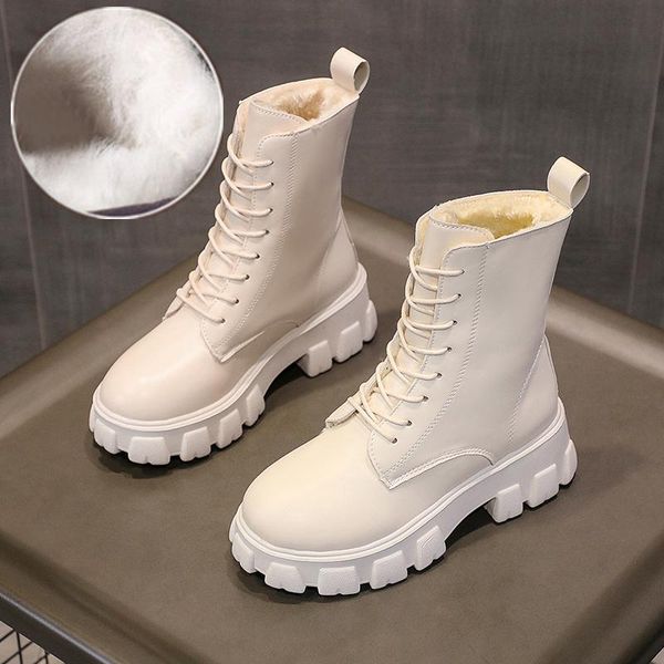 boots chunky platform ankle for women 2021 autumn winter warm plush pu leather botas mujer thick sole lace up shoes woman, Black
boots chunky platform ankle for women 2021 autumn winter warm plush pu leather botas mujer thick sole lace up shoes woman, Black