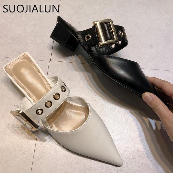 spring women slippers brand metal buckle slides pointed toe slip on mules shoes ladies luxury outdoor sandals, Black
spring women slippers brand metal buckle slides pointed toe slip on mules shoes ladies luxury outdoor sandals, Black