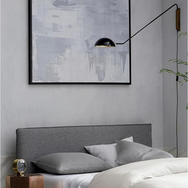 modern design metal wall lamp with rotatable long arm for living room sofa light mounted wooden base
modern design metal wall lamp with rotatable long arm for living room sofa light mounted wooden base