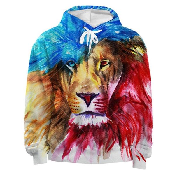 men's hoodies & sweatshirts 3d printed animal lion hoodie harajuku streetwear pullover autumn sweatshirt casual jacket tracksuit men, Black
men's hoodies & sweatshirts 3d printed animal lion hoodie harajuku streetwear pullover autumn sweatshirt casual jacket tracksuit men, Black