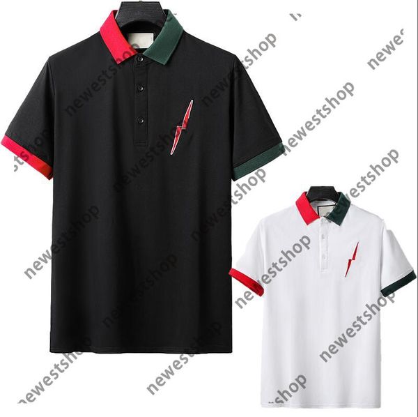 2022 europe luxury mens polo color letter print shirts polos designer tshirts womens tshirt striped neck turn-down collar cotton clothing, White;black
2022 europe luxury mens polo color letter print shirts polos designer tshirts womens tshirt striped neck turn-down collar cotton clothing, White;black