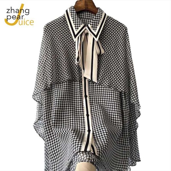 women's blouses & shirts plaid bow neck silk blouse shirt women elegant casual ruffle female summer mujer, White
women's blouses & shirts plaid bow neck silk blouse shirt women elegant casual ruffle female summer mujer, White