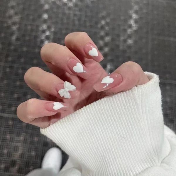 false nails 24pcs/box artificial detachable bow ballerina wearable coffin fake full cover nail tips press on, Red;gold
false nails 24pcs/box artificial detachable bow ballerina wearable coffin fake full cover nail tips press on, Red;gold