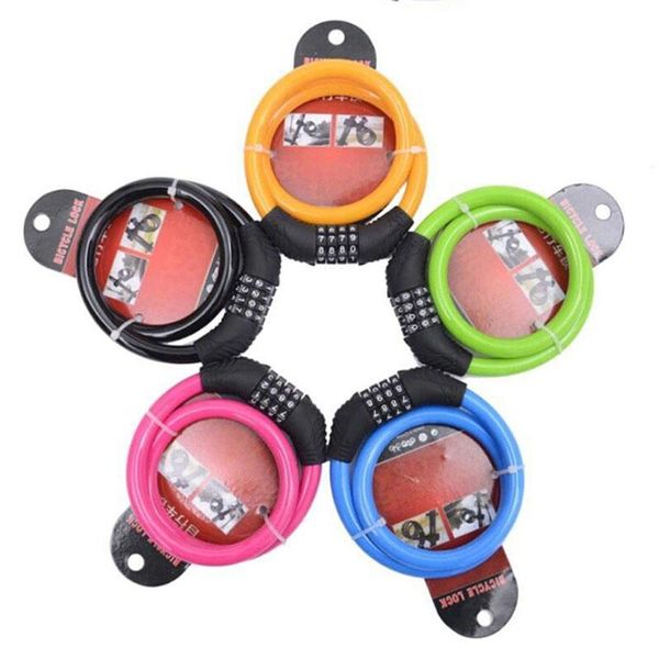 bike locks combination 4-digital lock digital code cable anti-theft safety tough steel wiring password high quality
bike locks combination 4-digital lock digital code cable anti-theft safety tough steel wiring password high quality