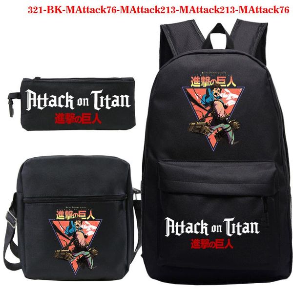 backpack attack on titan school 3pcs set mochila student bag boys girls book teens hiking mens womens backpacks
backpack attack on titan school 3pcs set mochila student bag boys girls book teens hiking mens womens backpacks