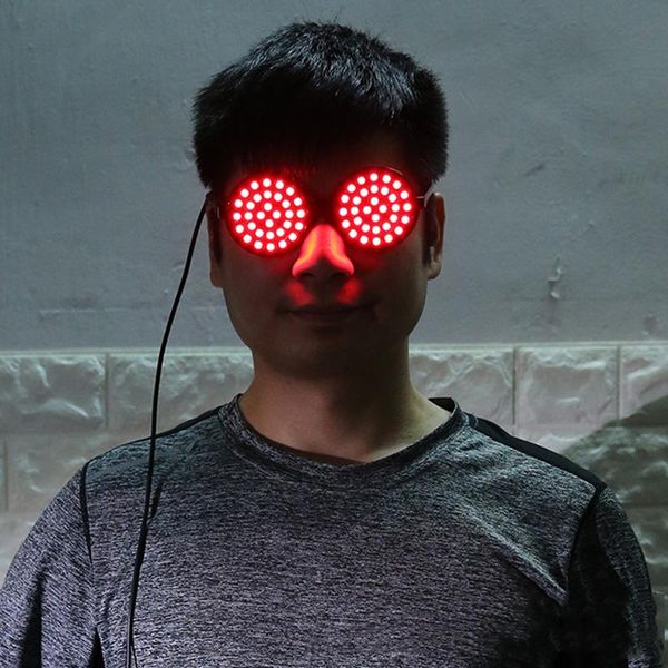 fashion sunglasses frames led light glasses cool performance props adjustable for bar party nightclub stage tc21, Black
fashion sunglasses frames led light glasses cool performance props adjustable for bar party nightclub stage tc21, Black