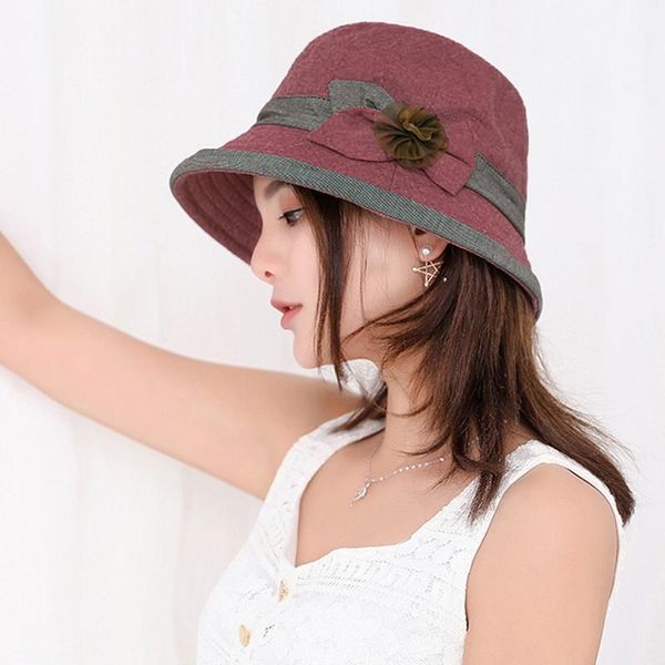 cloches adisputent women bowknot sun hat cloth wide brim fisherman cap basin summer beach hats, Blue;gray
cloches adisputent women bowknot sun hat cloth wide brim fisherman cap basin summer beach hats, Blue;gray