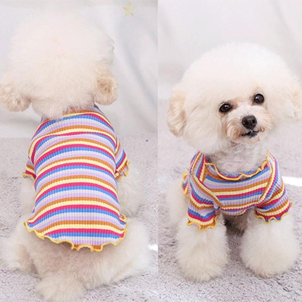 dog apparel pet spring summer sweater t-shirt thin cats soft stripe fashion kittens bottom shirt cotton pajamas cute kitten puppy clothing j
dog apparel pet spring summer sweater t-shirt thin cats soft stripe fashion kittens bottom shirt cotton pajamas cute kitten puppy clothing j