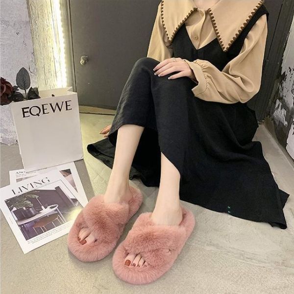 fluffy slippers women fur flip flops female summer home furry slides sandals ladies fashion shoes flat plush 2021, Black
fluffy slippers women fur flip flops female summer home furry slides sandals ladies fashion shoes flat plush 2021, Black