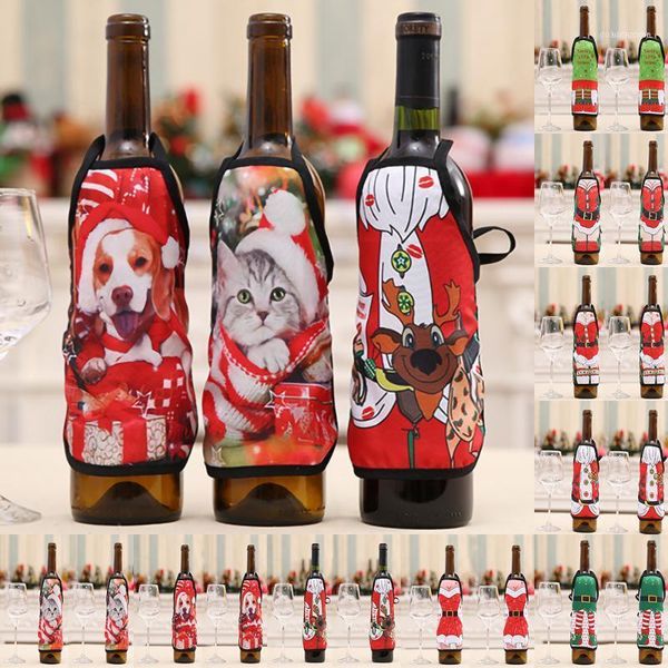 christmas decorations 2pcs wine bottle apron cover clothes xmas table decor santa claus girls fetival party supply1
christmas decorations 2pcs wine bottle apron cover clothes xmas table decor santa claus girls fetival party supply1