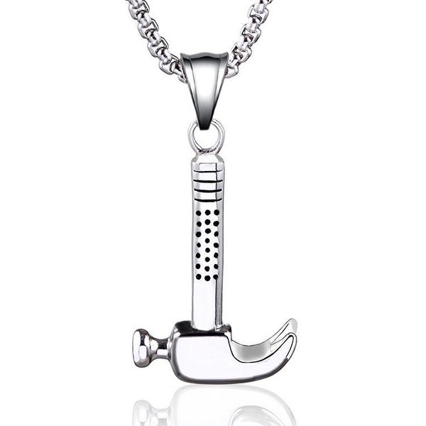 pendant necklaces punk stainless steel hammer for men jewelry gold silver color drop
pendant necklaces punk stainless steel hammer for men jewelry gold silver color drop