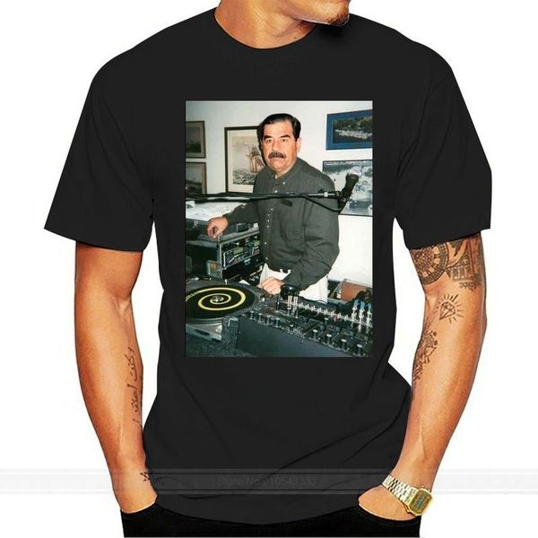 men's t-shirts dj saddam hussein shirt 35 tshirt technics 1200 iraq house edm hip hop cotton men summer fashion t-shirt euro size, White;black
men's t-shirts dj saddam hussein shirt 35 tshirt technics 1200 iraq house edm hip hop cotton men summer fashion t-shirt euro size, White;black