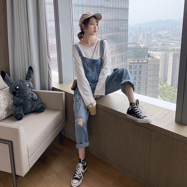 women's jumpsuits & rompers net red suspenders wide leg jeans korean version of the 2021 loose xuan ya wind age reduction straight fema, Black;white
women's jumpsuits & rompers net red suspenders wide leg jeans korean version of the 2021 loose xuan ya wind age reduction straight fema, Black;white