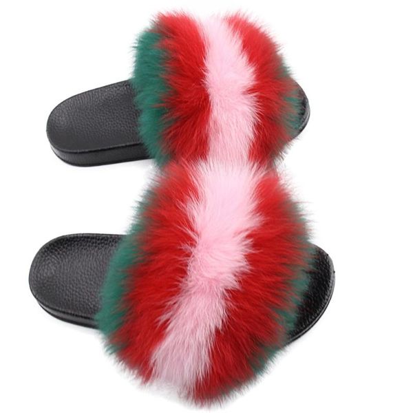 slippers women style real genuine fur summer lovely fluffy shoes slides flat sandals, Black
slippers women style real genuine fur summer lovely fluffy shoes slides flat sandals, Black