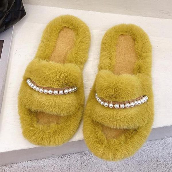 slippers winter pearl faux fur fashion warm shoes woman slip on flats female slides house furry soft plush platform ytmtloy slipper, Black
slippers winter pearl faux fur fashion warm shoes woman slip on flats female slides house furry soft plush platform ytmtloy slipper, Black