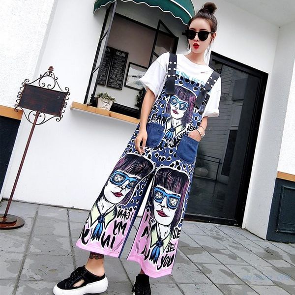 women's jumpsuits & rompers europe station 2021 summer style suspenders breezy pants children's graffiti printed polka dot jeans w, Black;white
women's jumpsuits & rompers europe station 2021 summer style suspenders breezy pants children's graffiti printed polka dot jeans w, Black;white