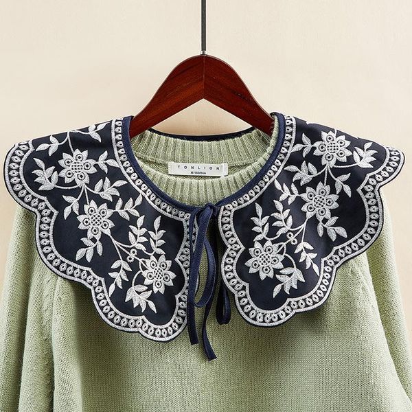 bow ties women floral print fake false collar sweater decorative detachable collars female blouse dress shawl clothes accessories, Black;gray
bow ties women floral print fake false collar sweater decorative detachable collars female blouse dress shawl clothes accessories, Black;gray