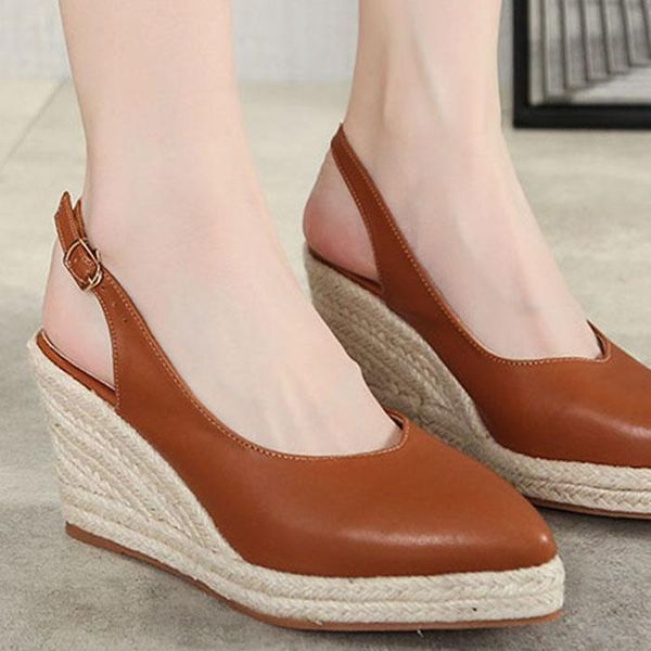 dress shoes eagsity wedges sandals for women pumps platform ankle strap casual party wedding slip on slides rope sole lady shoe, Black
dress shoes eagsity wedges sandals for women pumps platform ankle strap casual party wedding slip on slides rope sole lady shoe, Black