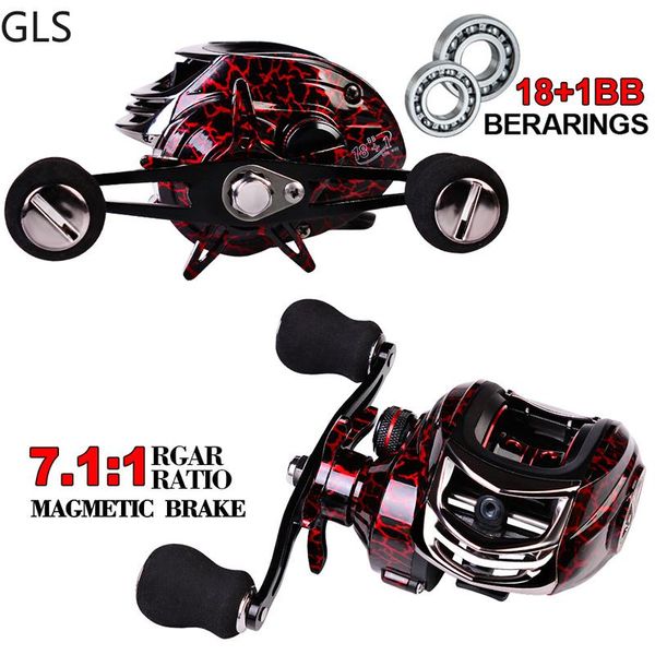 high-quality baitcasting reel 7.1:1 gear ratio saltwater freshwater aluminum spool 10kg drag fishing wheel reels
high-quality baitcasting reel 7.1:1 gear ratio saltwater freshwater aluminum spool 10kg drag fishing wheel reels