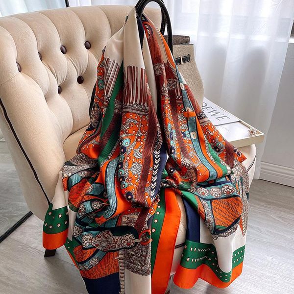 scarves 2021 ladies scarf silk shawl painted pashmina lady women neck wrap hijab foulard female, Blue;gray
scarves 2021 ladies scarf silk shawl painted pashmina lady women neck wrap hijab foulard female, Blue;gray
