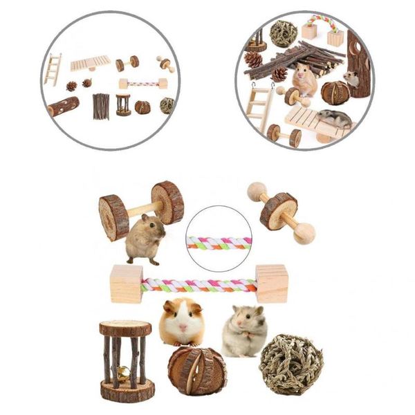 small animal supplies mixed 12pcs/set mini hamster chewing toys accessories bite resistant pet
small animal supplies mixed 12pcs/set mini hamster chewing toys accessories bite resistant pet