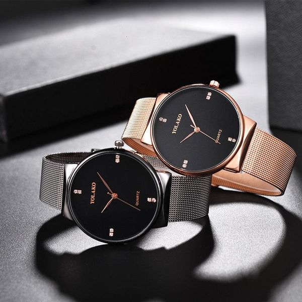 wristwatches yolako watch women stainless steel ladies fashion bracelet wristwatch watches female clock, Slivery;brown
wristwatches yolako watch women stainless steel ladies fashion bracelet wristwatch watches female clock, Slivery;brown