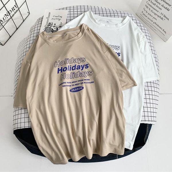 women's t-shirt female t-shirts with short sleeve oversized punk ladies clothing summer clothes for pregnant plus size women fashion 20, White
women's t-shirt female t-shirts with short sleeve oversized punk ladies clothing summer clothes for pregnant plus size women fashion 20, White