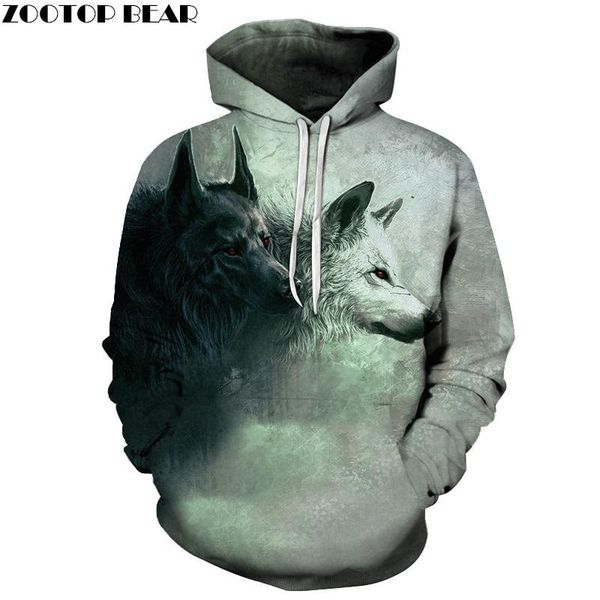 women's hoodies & sweatshirts wolf printed 3d brand women hooded tracksuits pocket jackets animal hoodie autumn novelty streetwear coat, Black
women's hoodies & sweatshirts wolf printed 3d brand women hooded tracksuits pocket jackets animal hoodie autumn novelty streetwear coat, Black